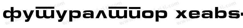 futuraltpor heavy字体转换